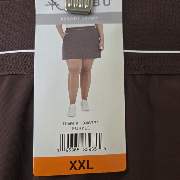 Soybu Women's Resort Skort Purple Size XXL NWT - Picture 3 of 14